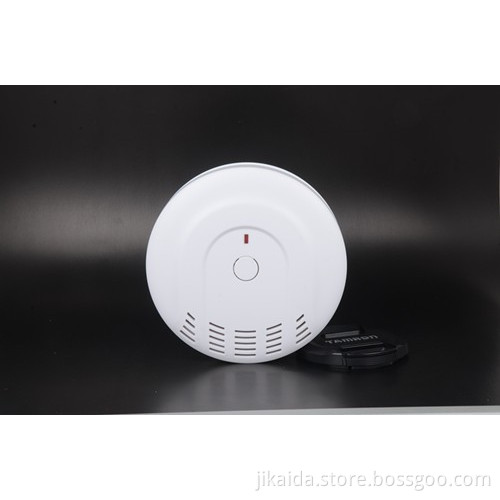 Intelligent human Voice prompt battery operated home smoke alarm